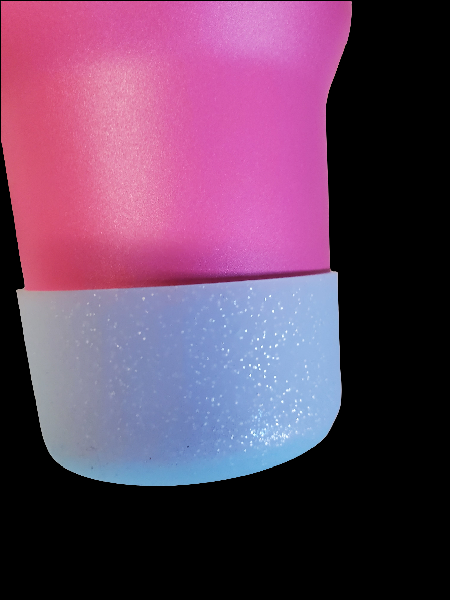 40 0z stainless steel double walled tumbler Pink Floral