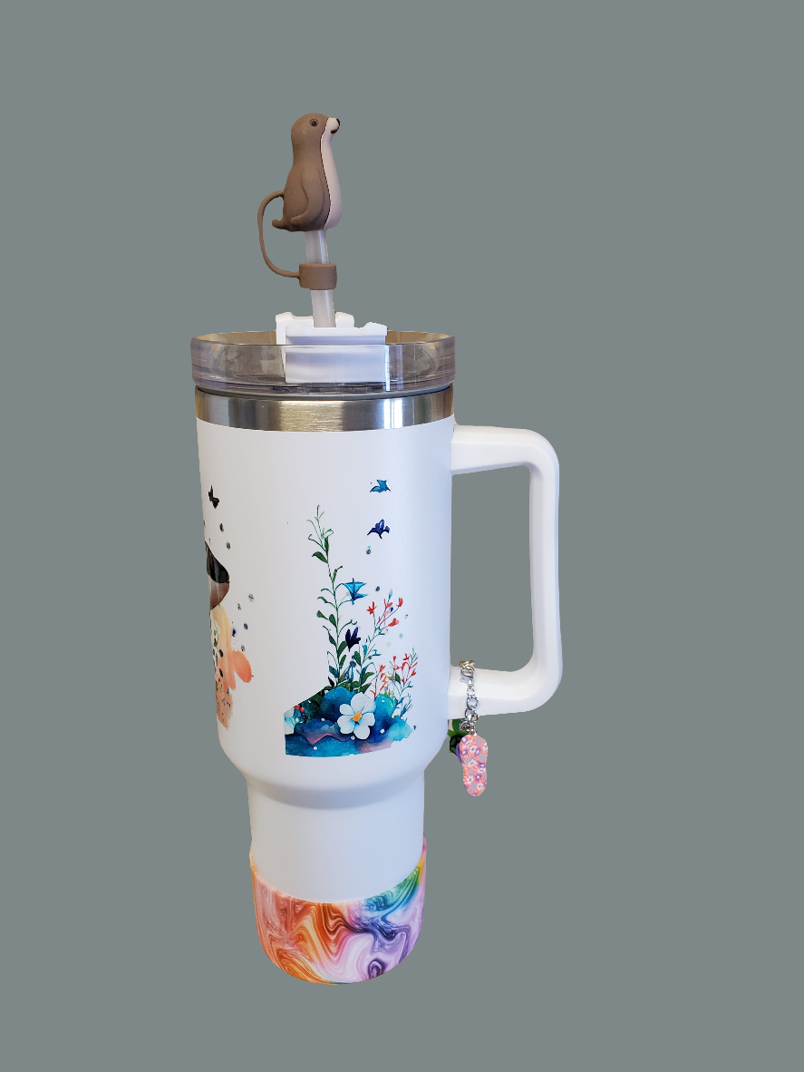 40 0z stainless steel double walled tumbler Orca