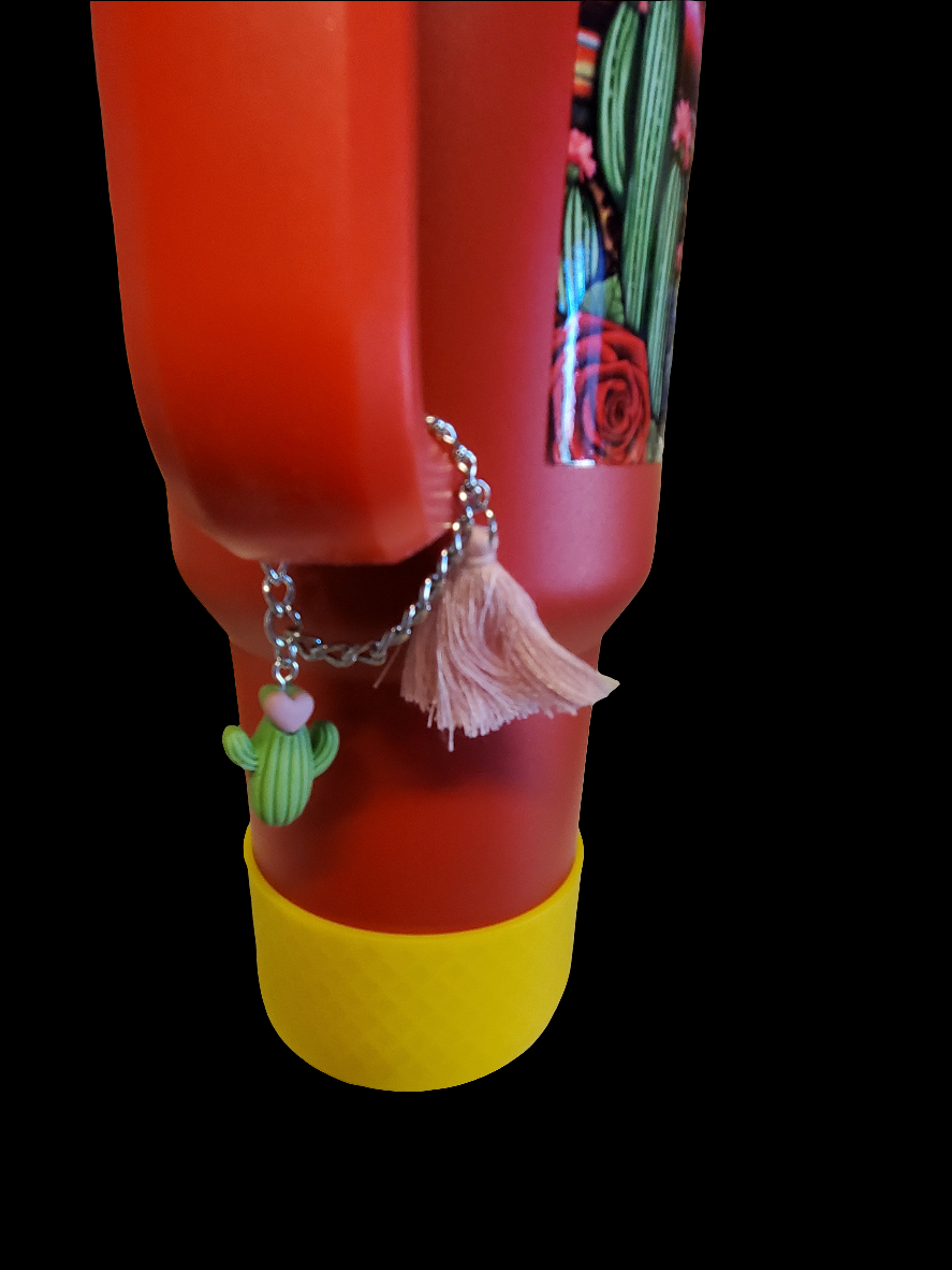 40 0z stainless steel double walled tumbler Red Chingona Hispanic