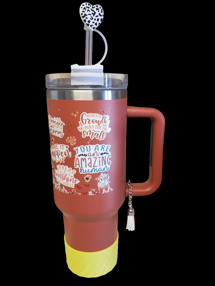 40 0z stainless steel double walled tumbler Women of color