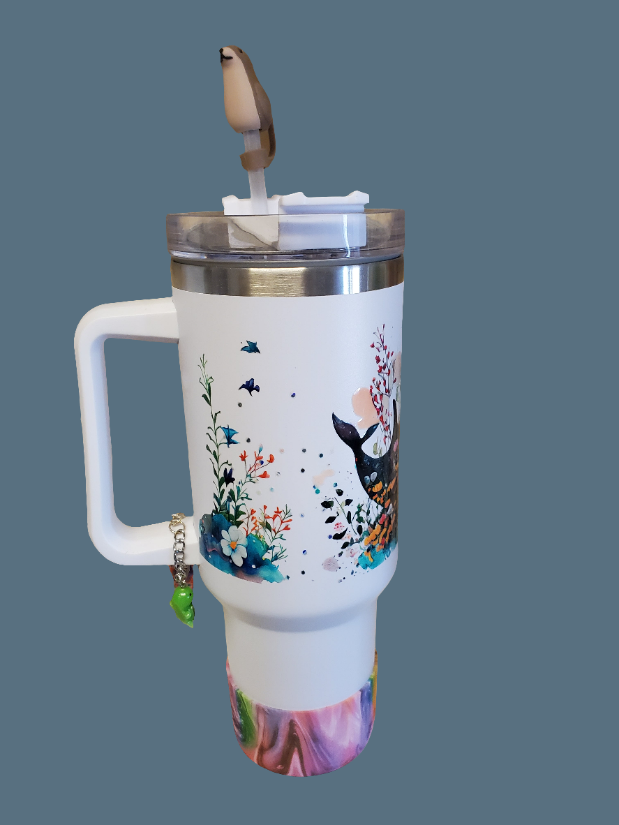 40 0z stainless steel double walled tumbler Orca