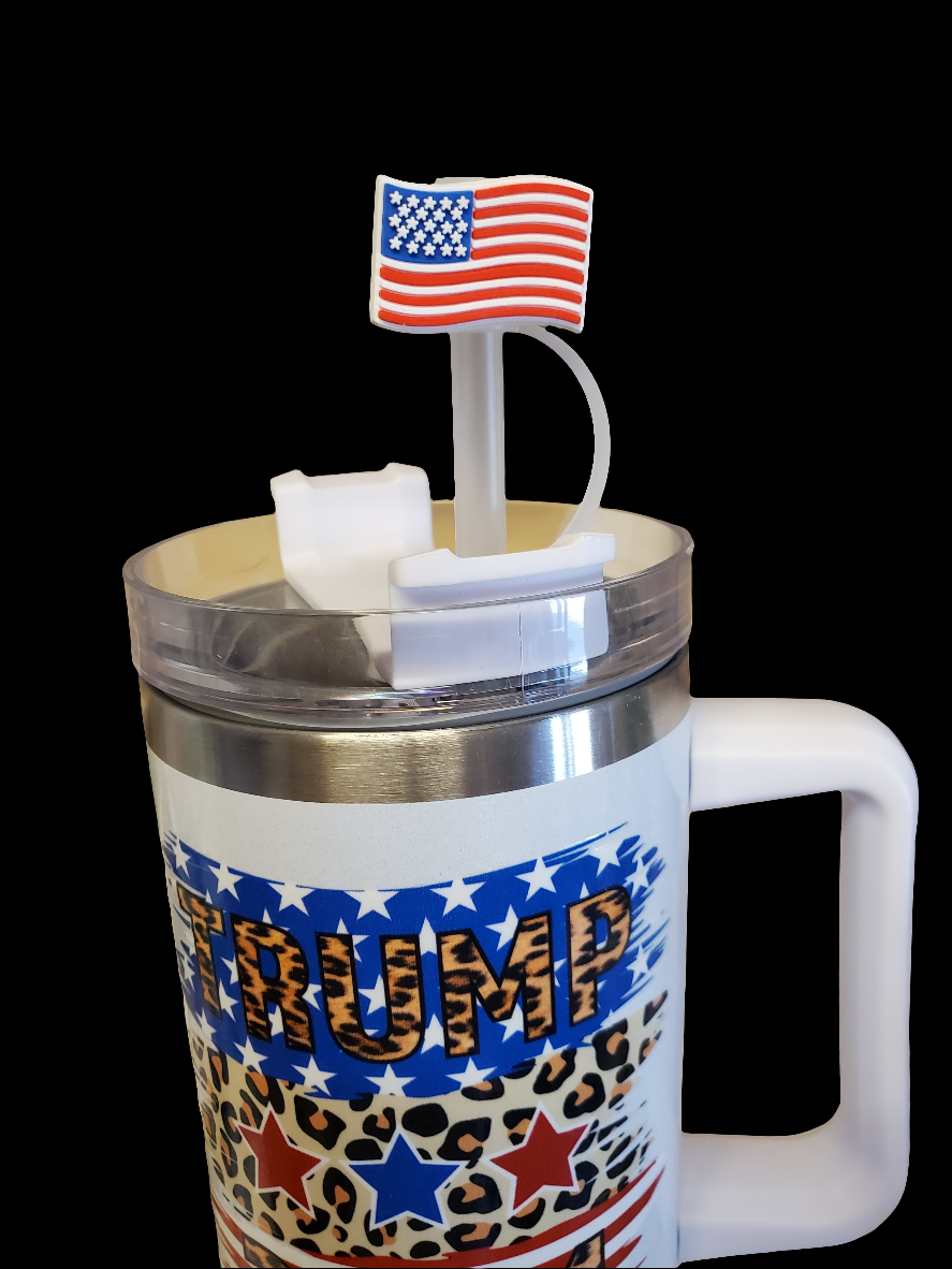 40 0z stainless steel double walled tumbler Trump 2024