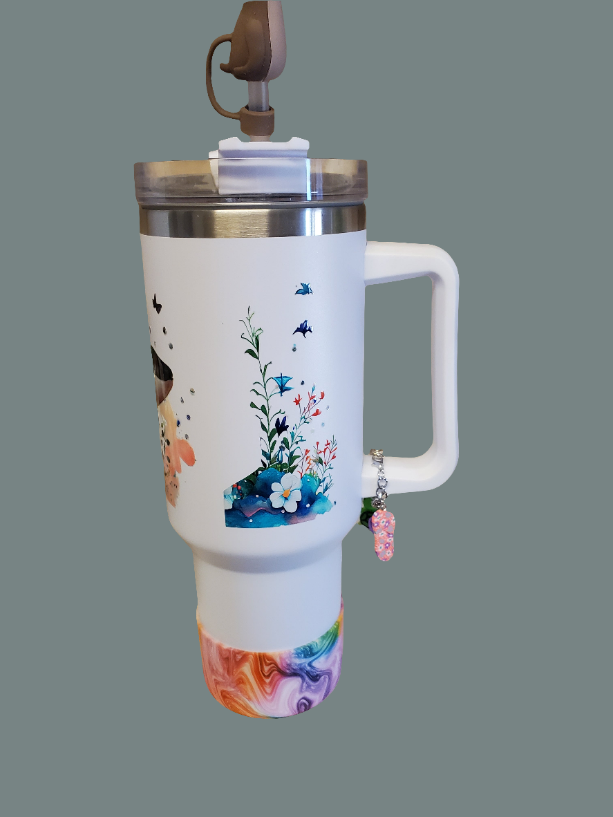 40 0z stainless steel double walled tumbler Orca