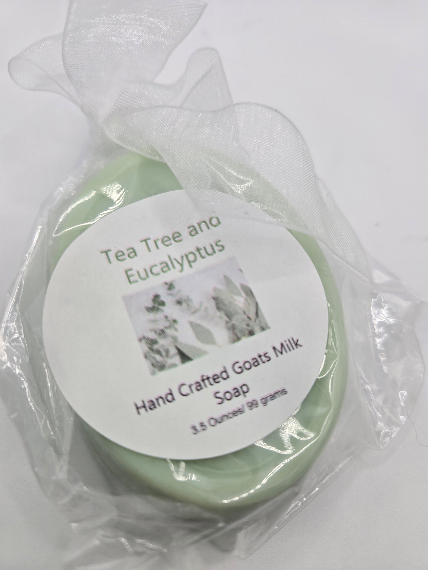 Oval Essential Oil Goats Milk Soap Bars