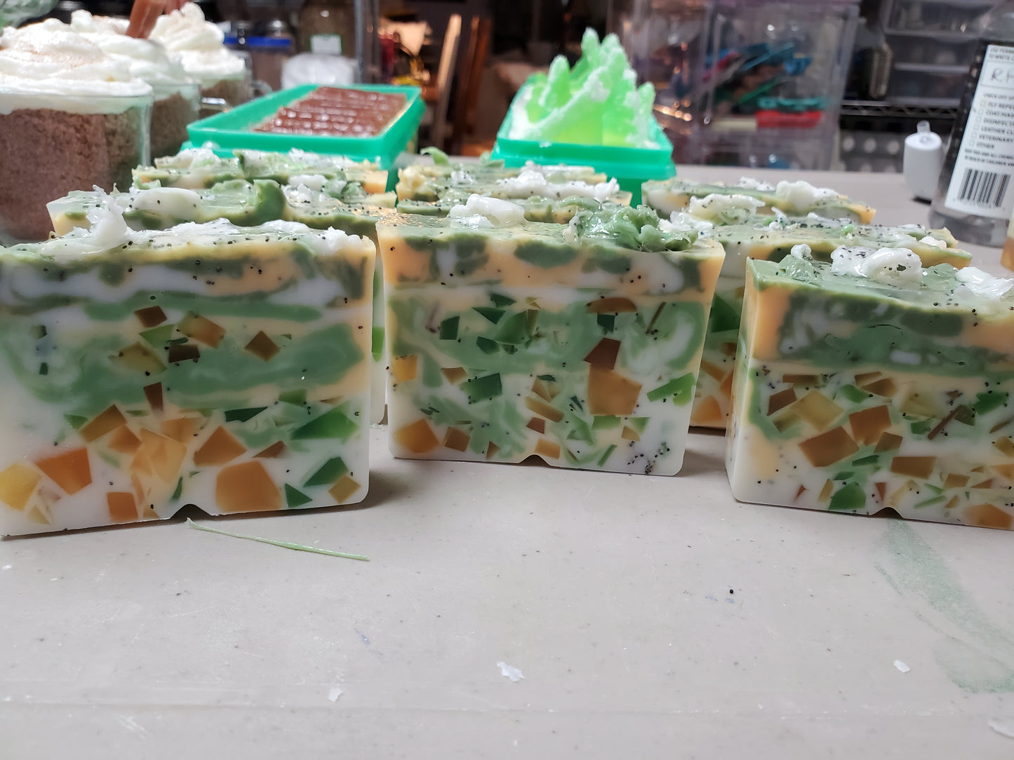 Sweet Chili Pepper Glycerin Goats Milk Soap