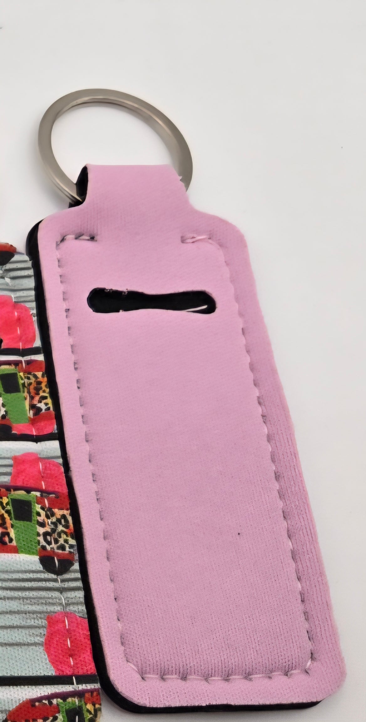 Neoprene Lip Balm Holder Tropical Pineapple Trailer