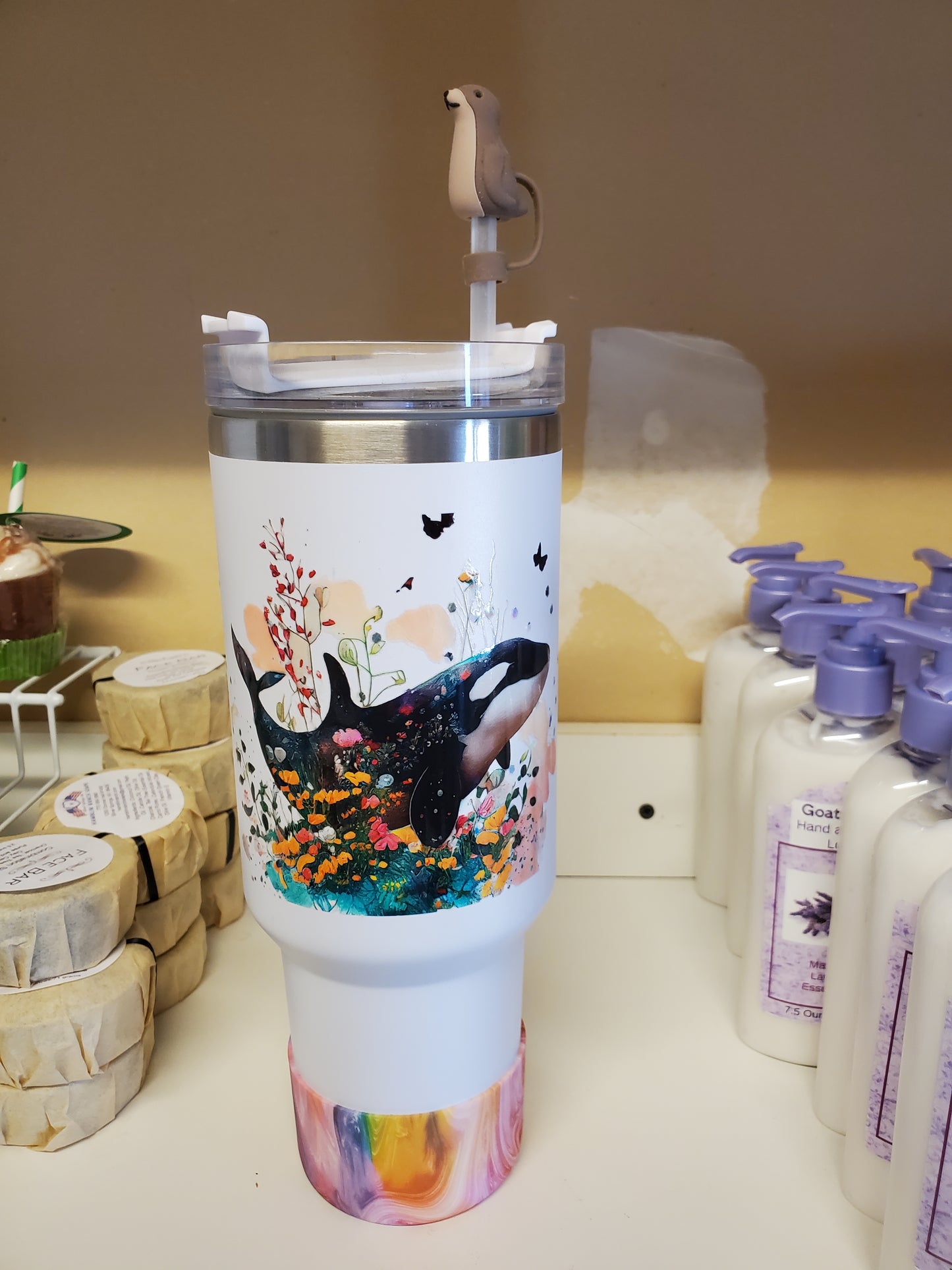 40 0z stainless steel double walled tumbler Orca