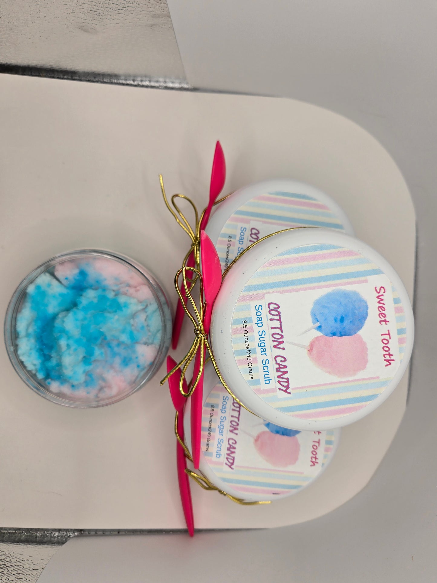 Soap Sugar Scrub Cotton Candy