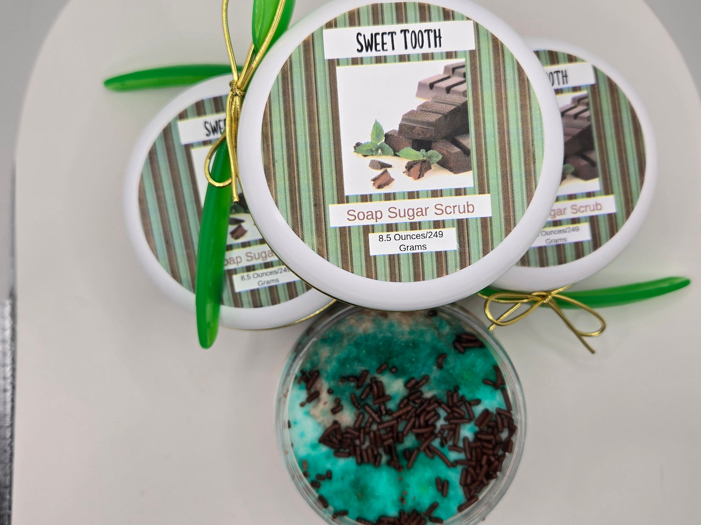 Soap Sugar Scrub Mint Chocolate