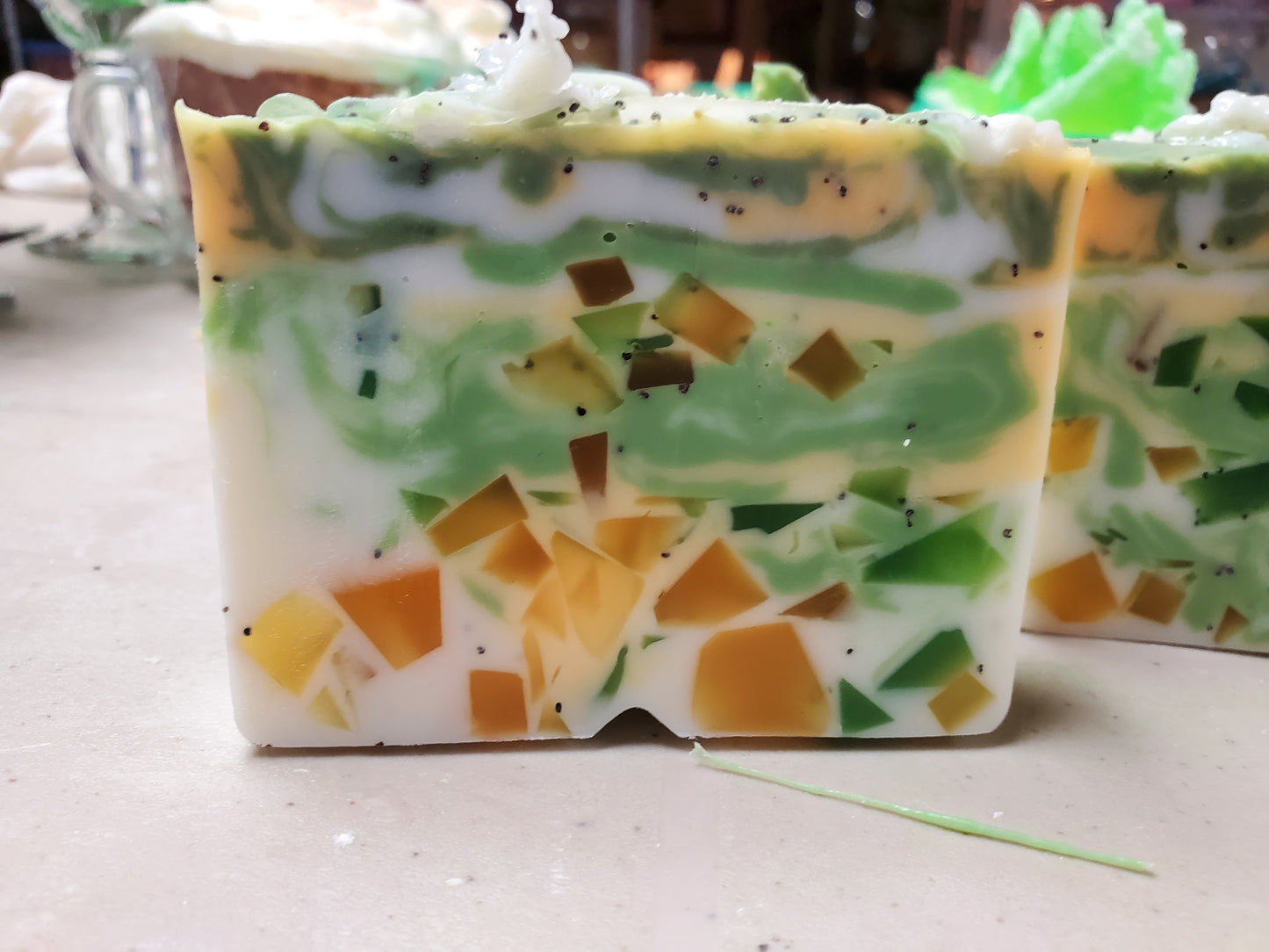 Sweet Chili Pepper Glycerin Goats Milk Soap
