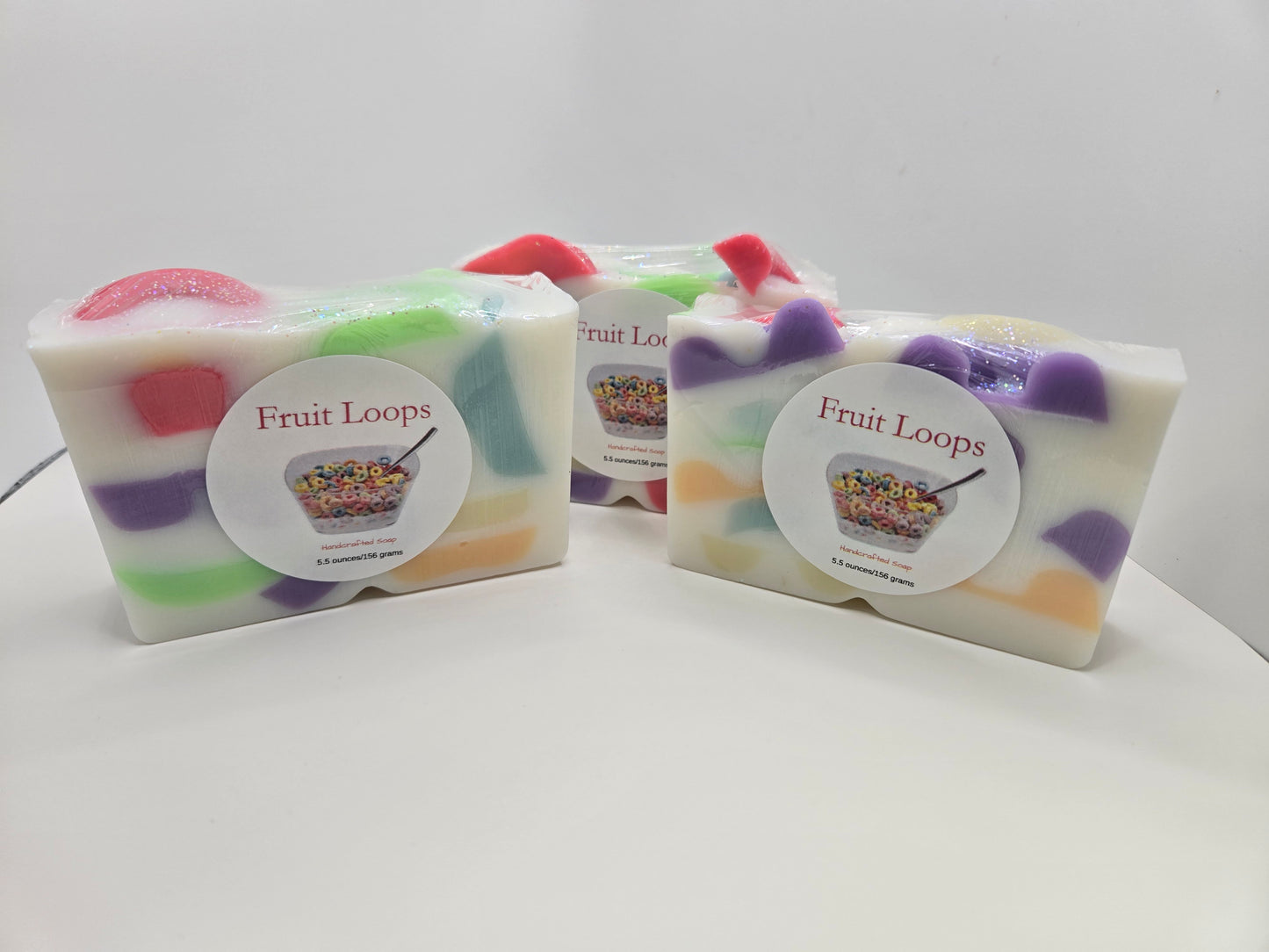 Fruit Loops Bar Soap Adult or Kid size