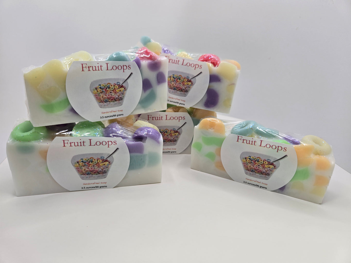 Fruit Loops Bar Soap Adult or Kid size