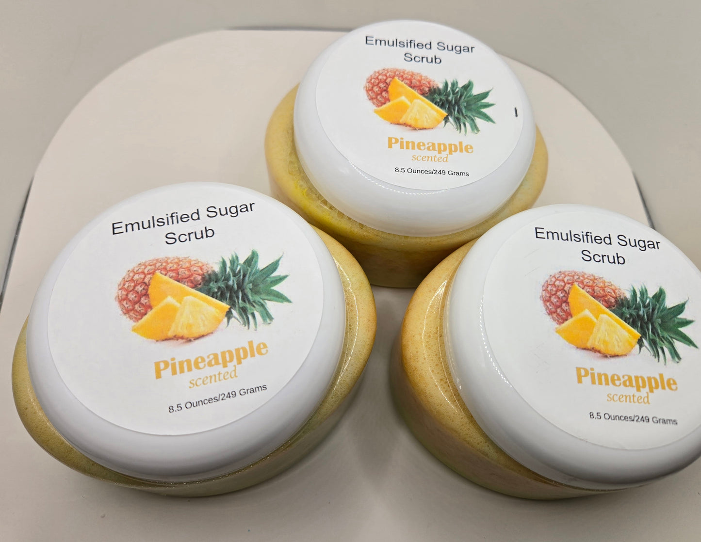Pineapple Emulsified Sugar Scrub