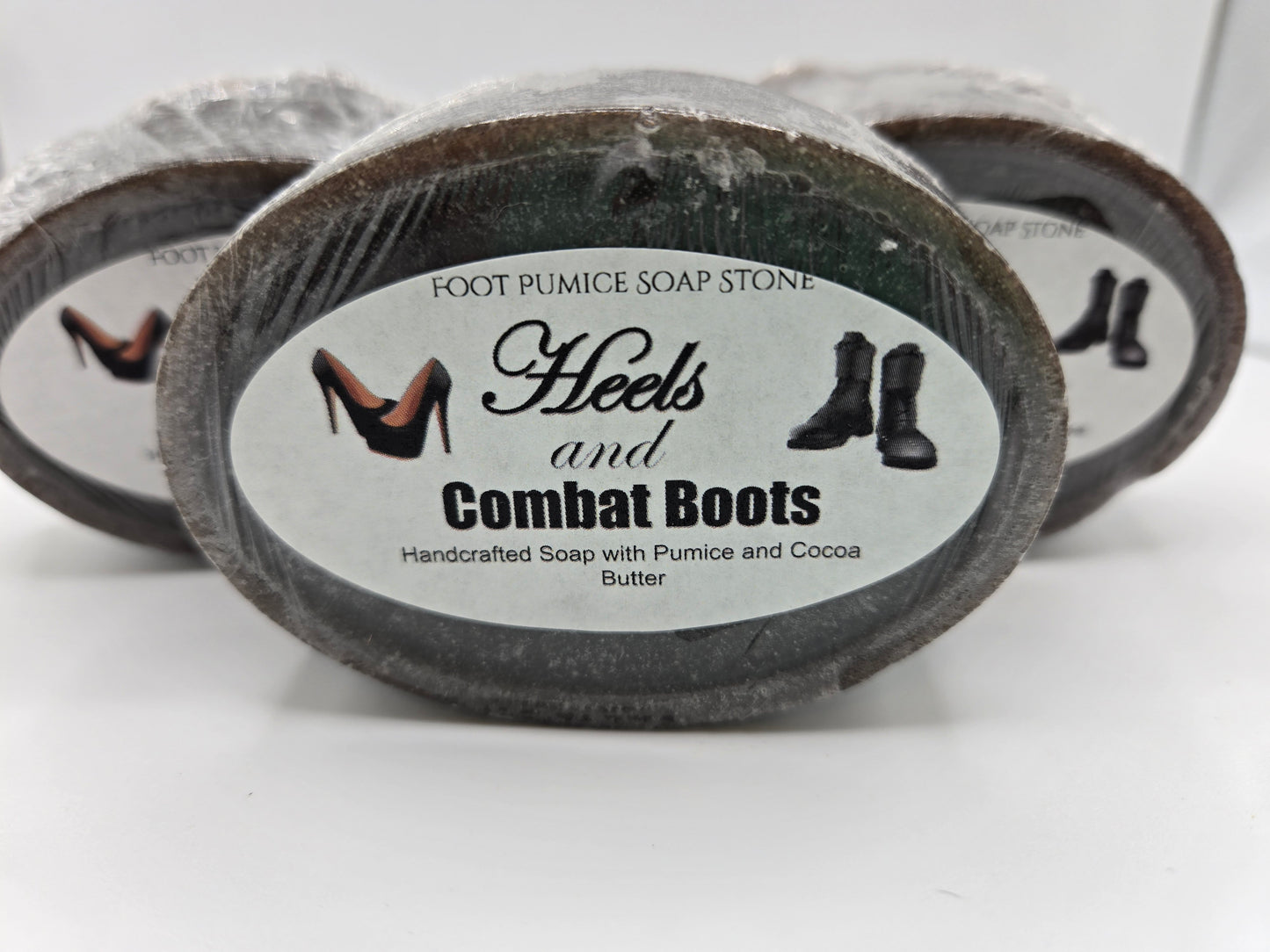 Heels and Combat Boots Pumice Foot Soap