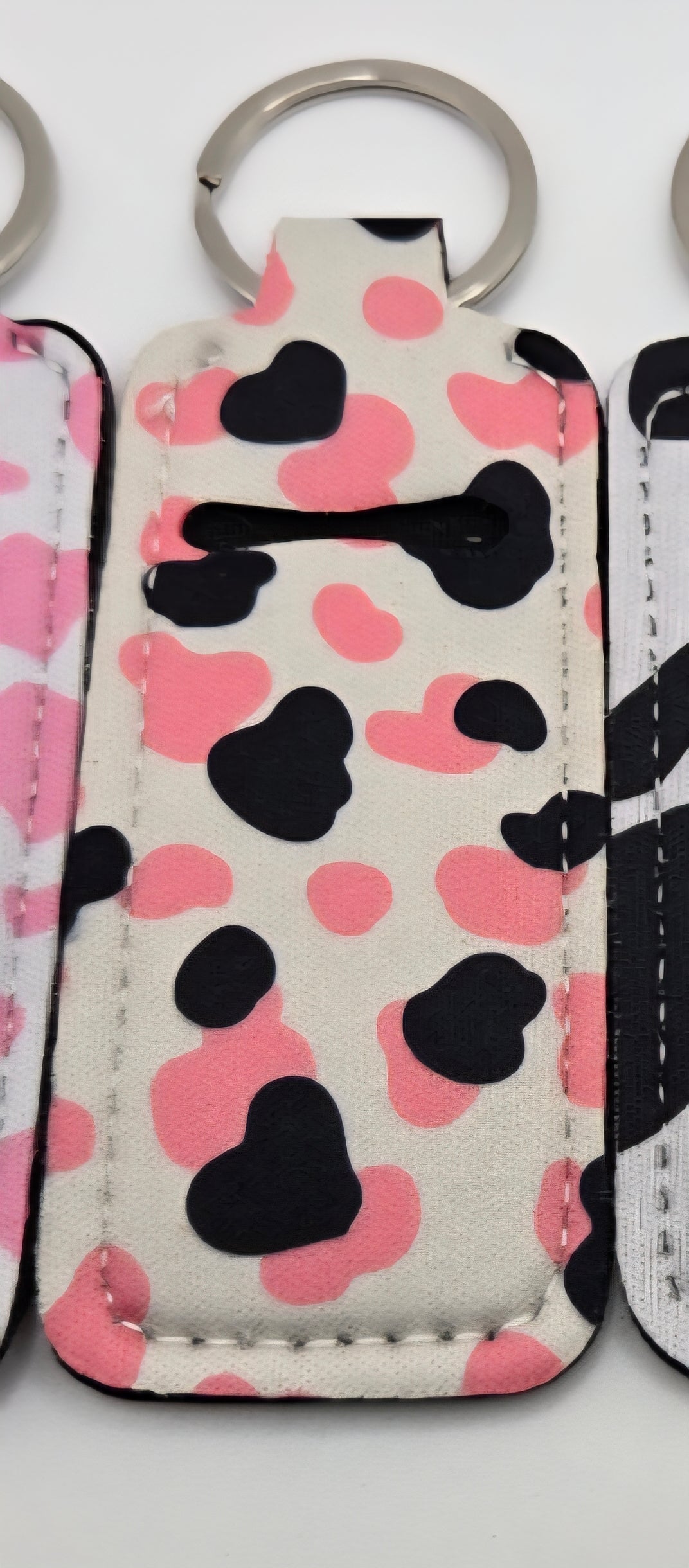 Neoprene Lip Balm Holder Animal Prints