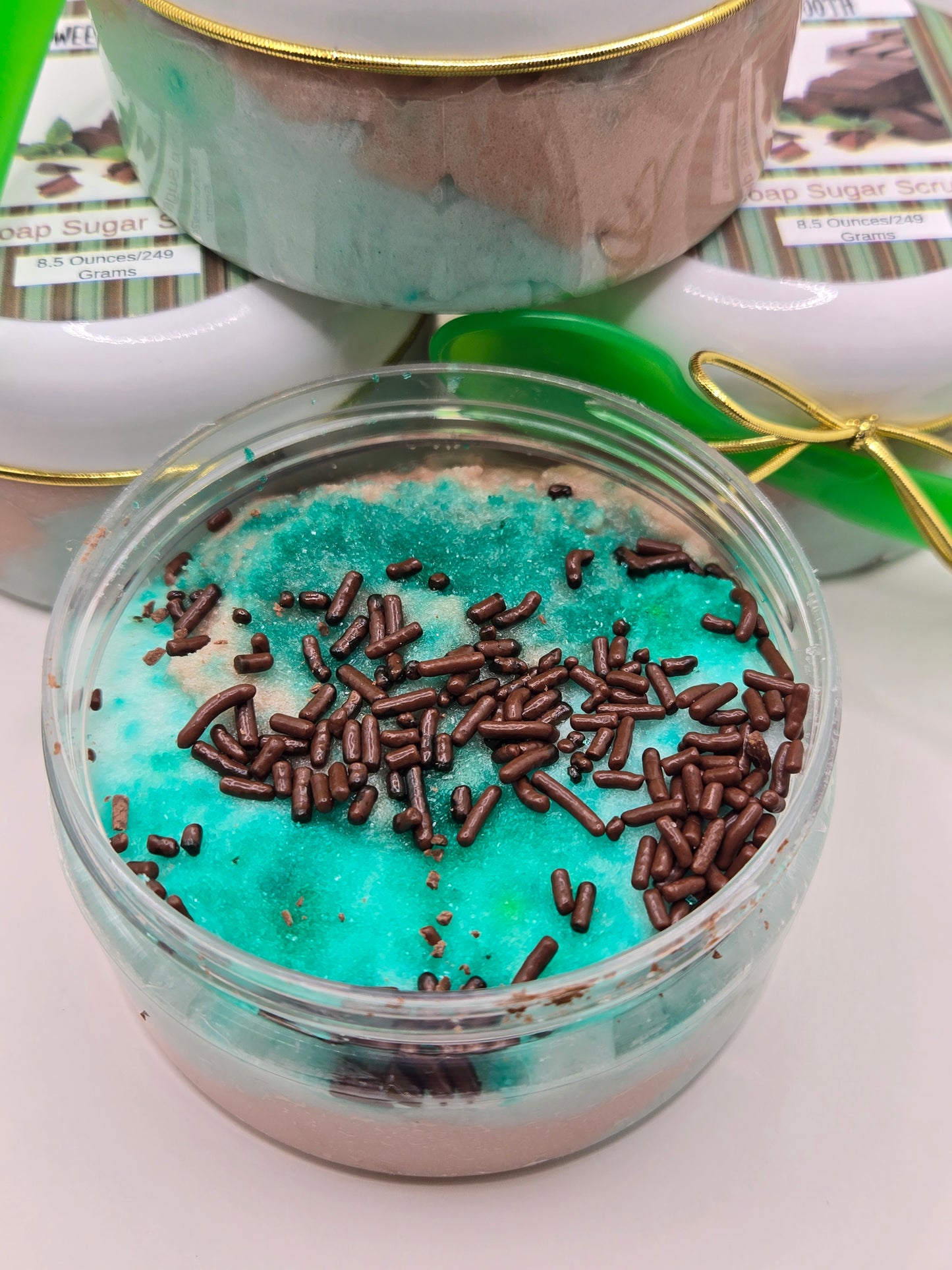 Soap Sugar Scrub Mint Chocolate