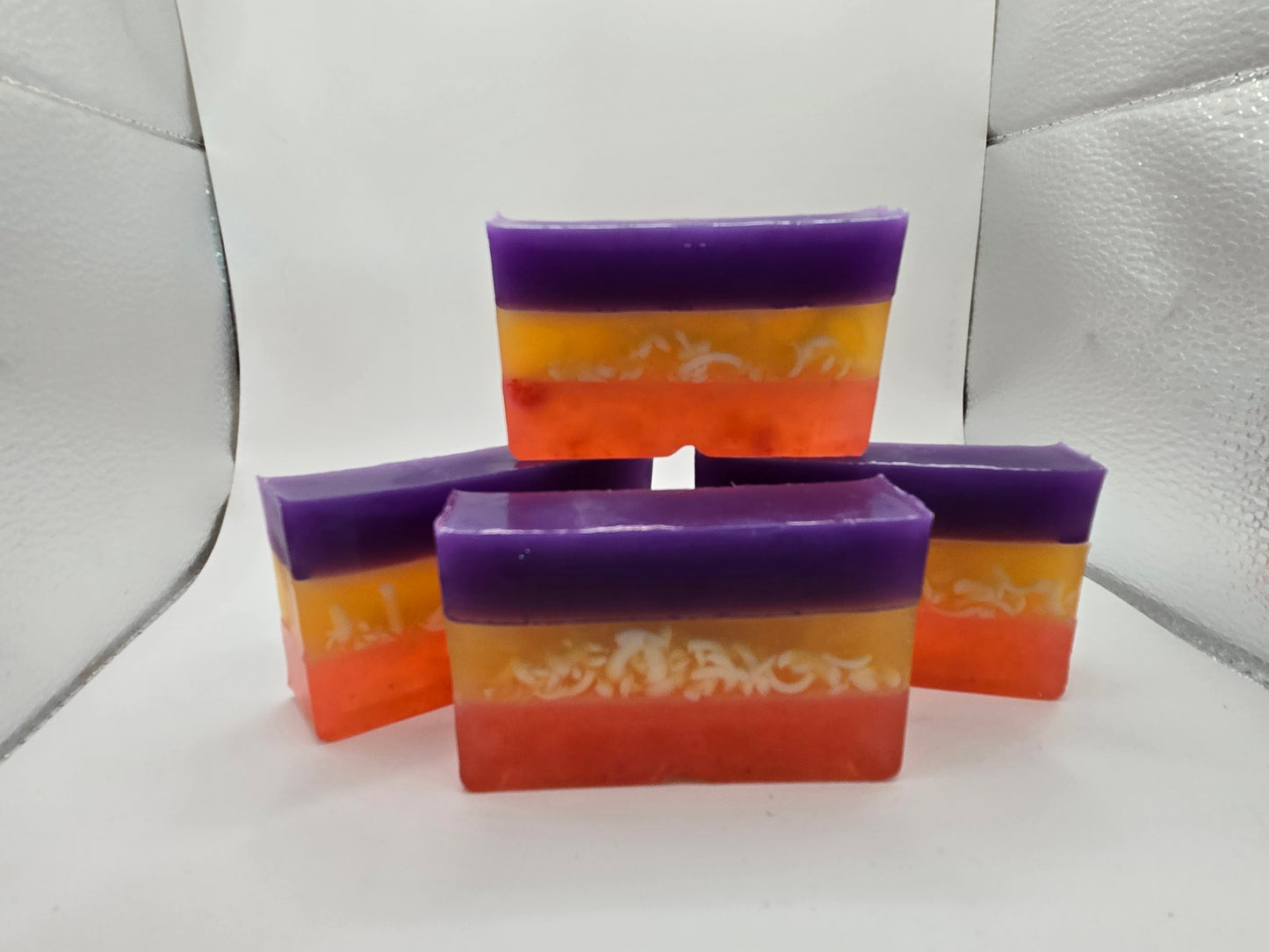 Popsicle Orange, Strawberry, and Grape Bar of Soap