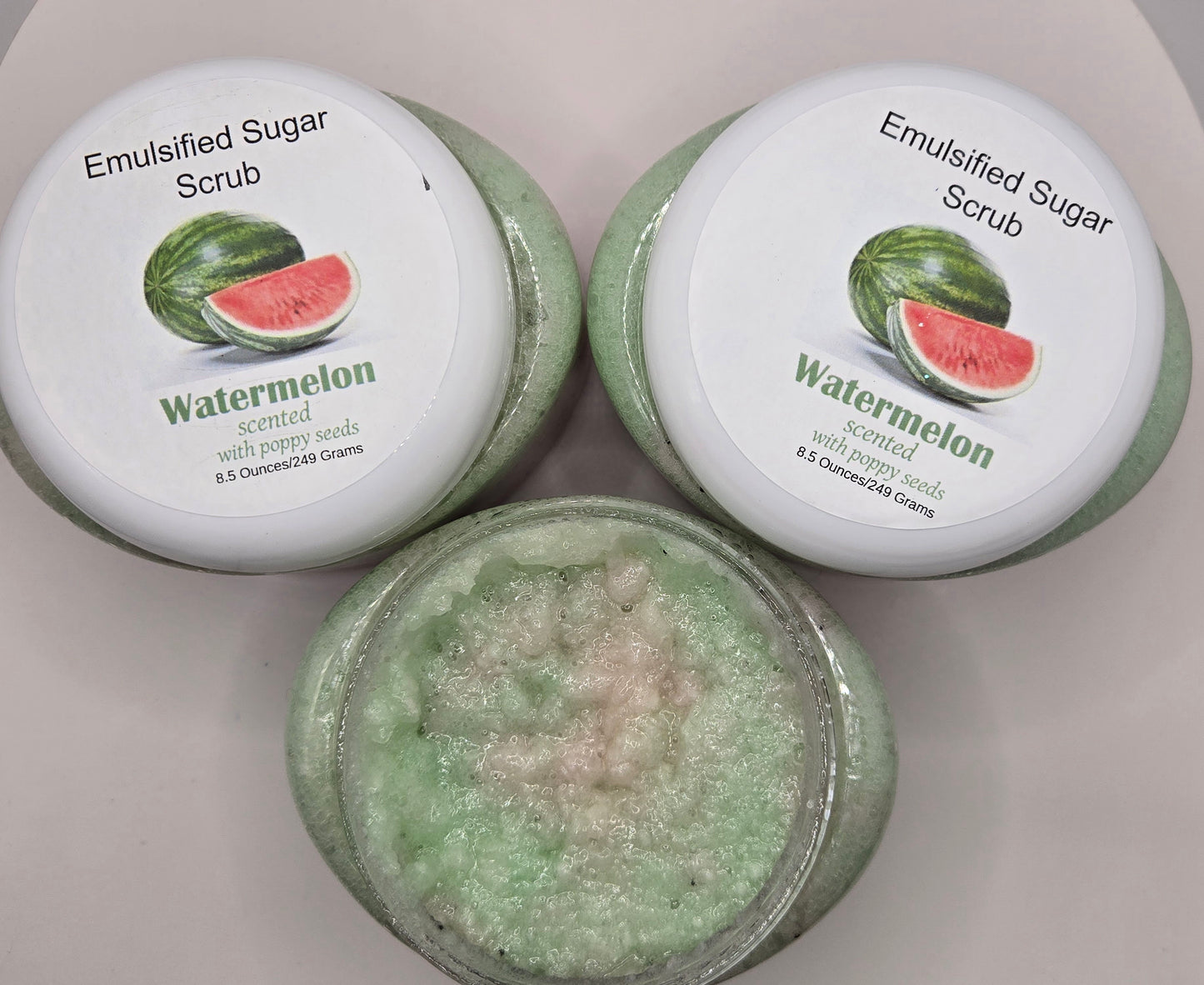Emulsified Sugar Scrub Watermelon