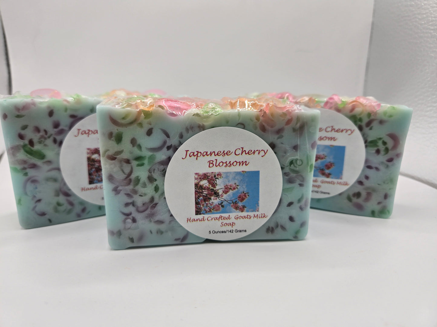 Japanese Cherry Blossom Goats Milk Soap