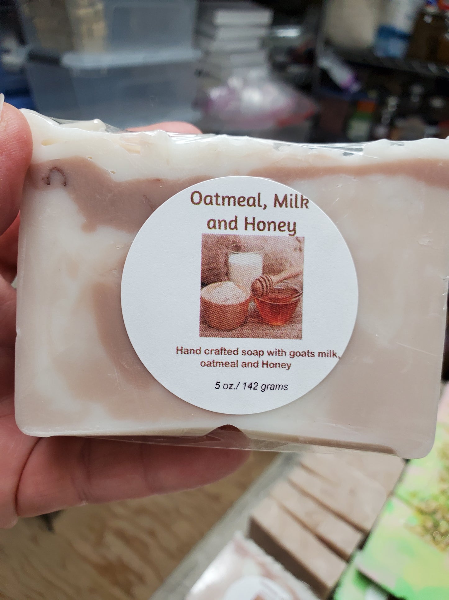 Oatmeal, Milk and Honey Goats Milk Soap