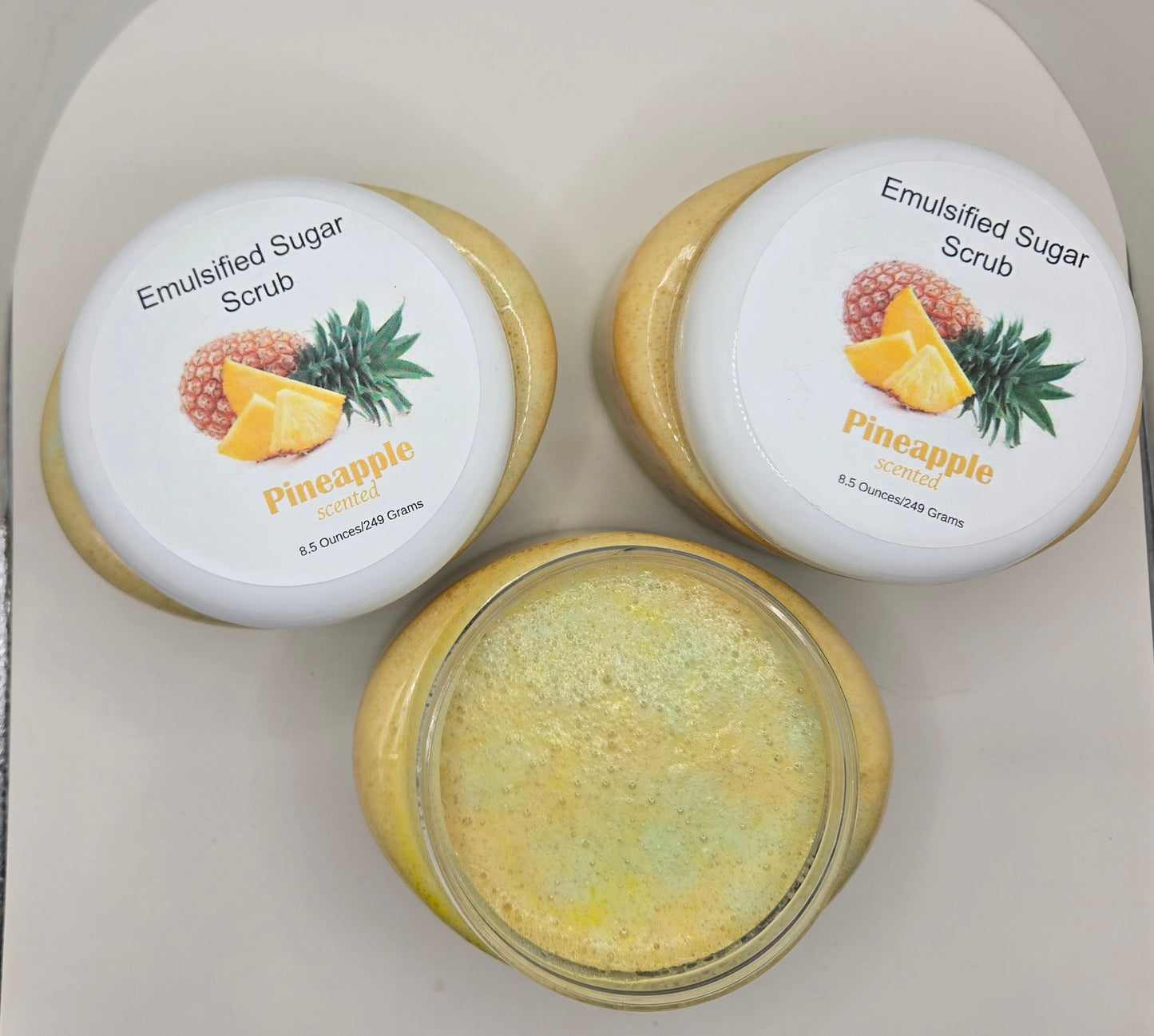 Pineapple Emulsified Sugar Scrub