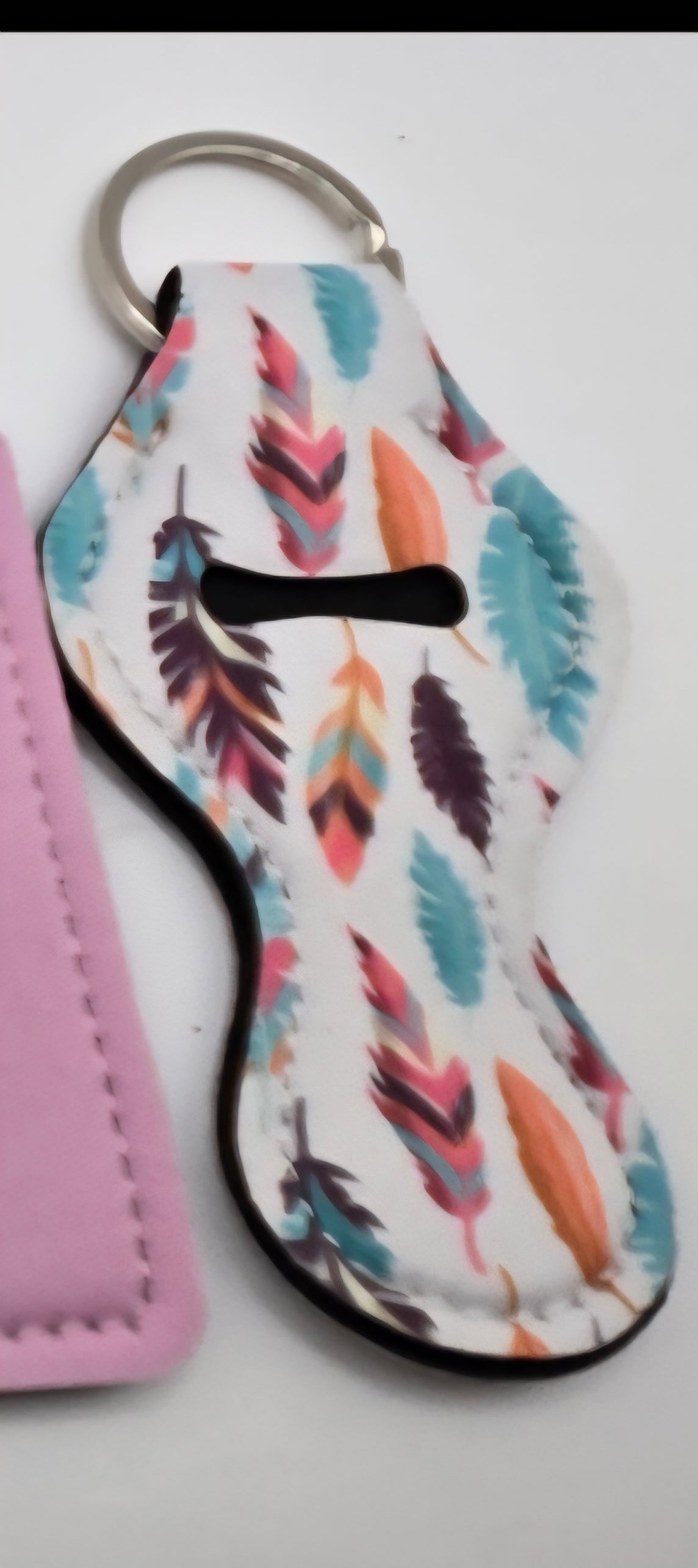 Neoprene Lip Balm Holder. Wiener Dogs Dragonfly Feathers Paws
