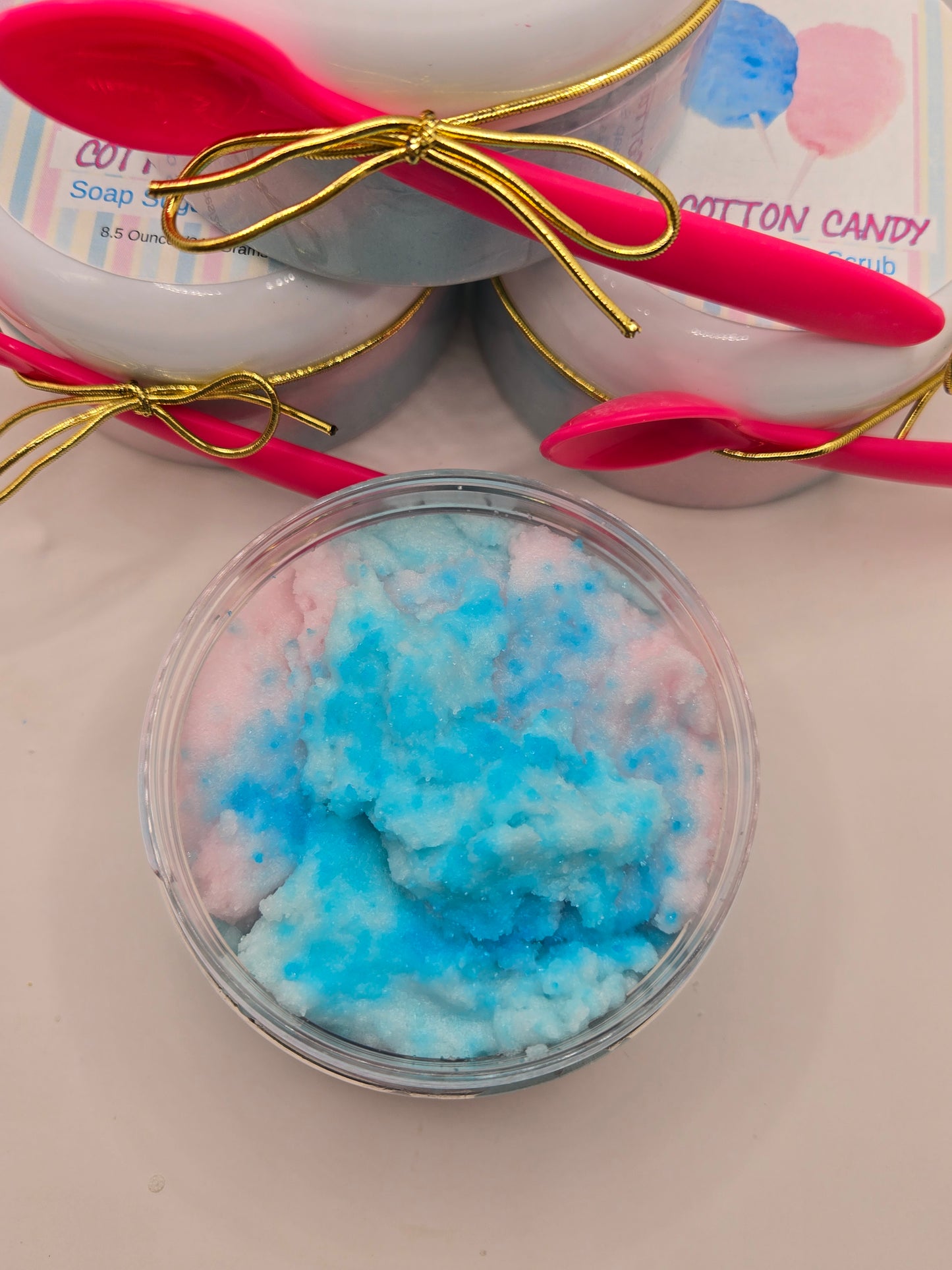 Soap Sugar Scrub Cotton Candy