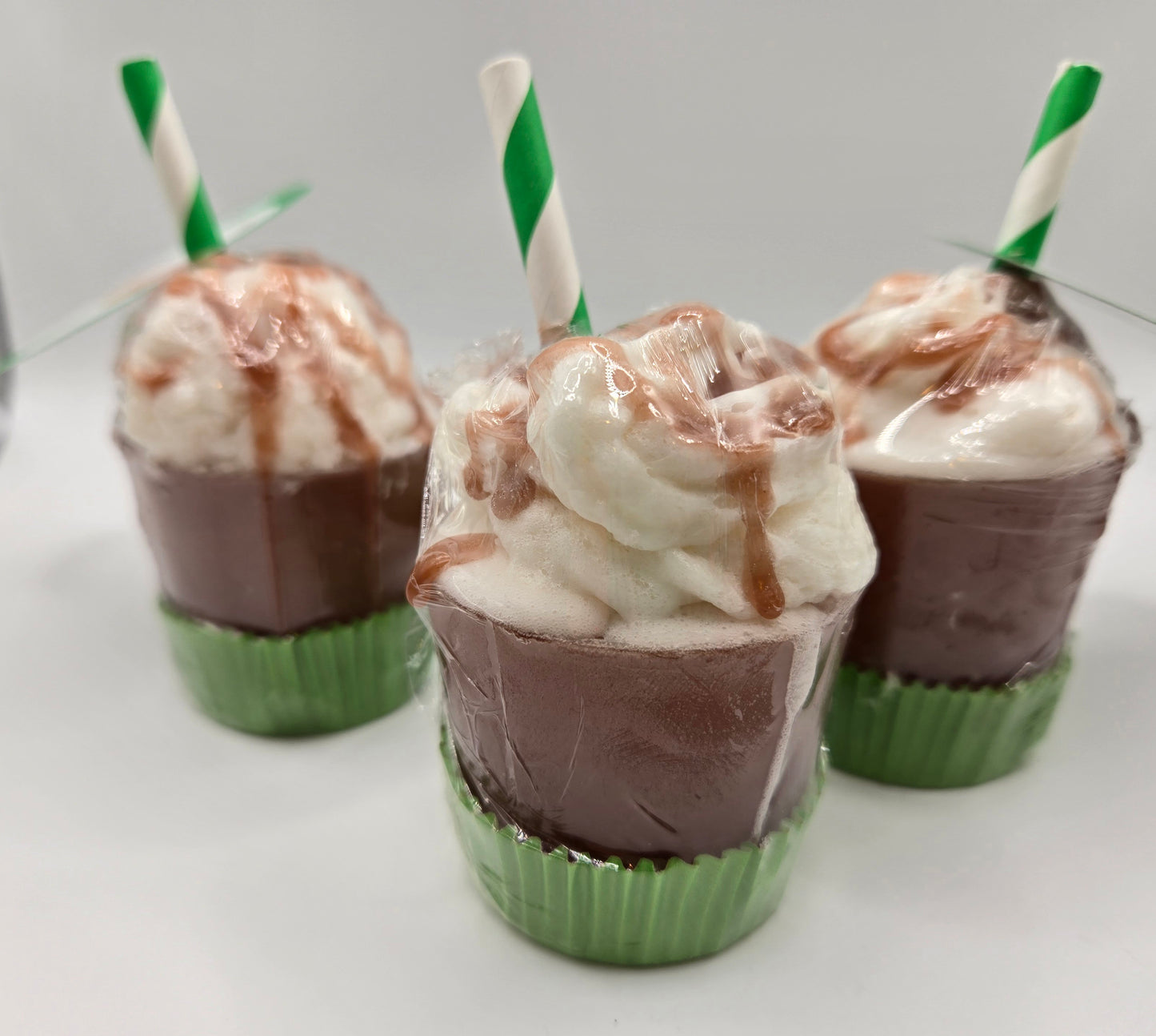 Cappuccino Caramel Coffee Hand Sized Soap Drink