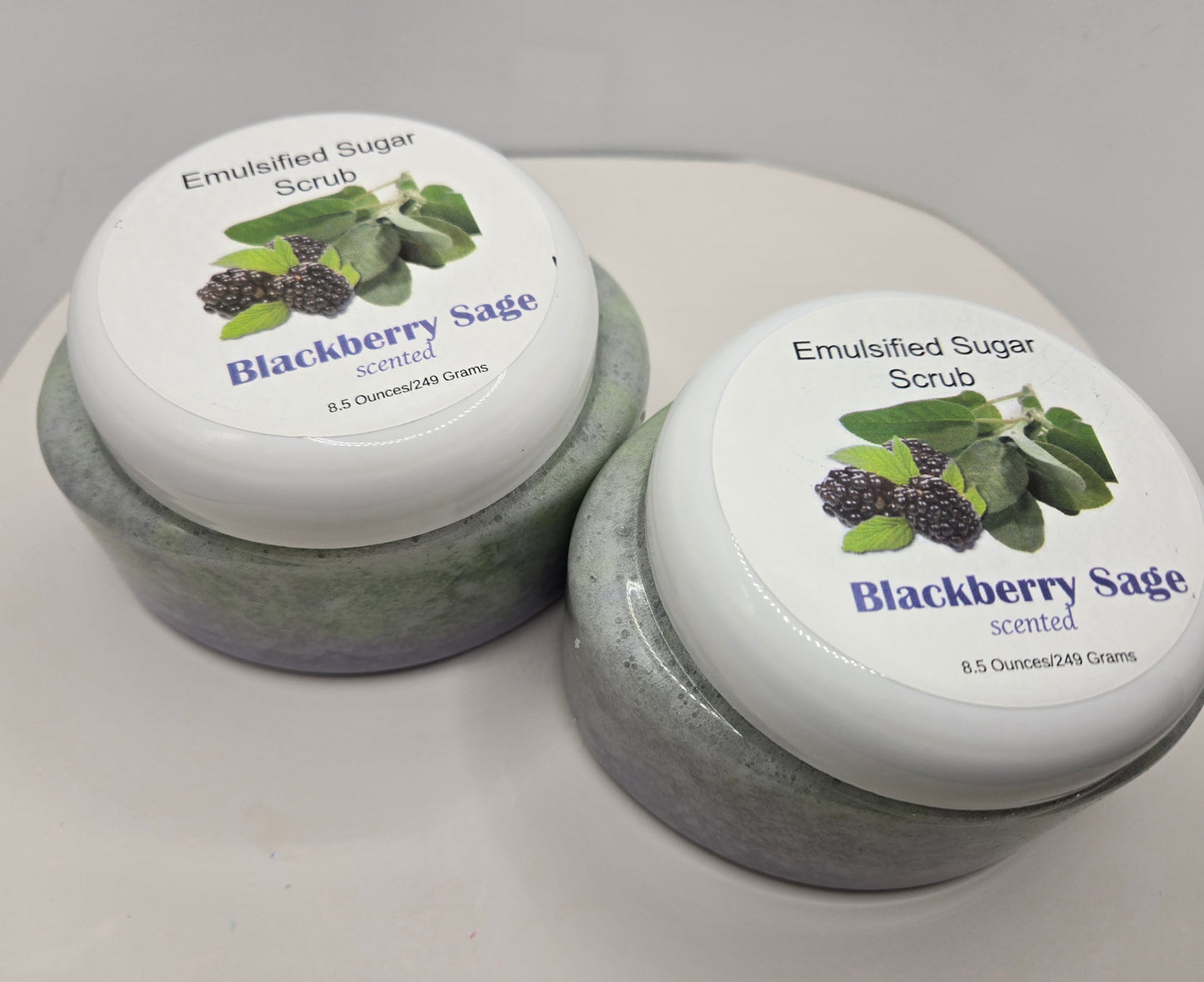 Blackberry Sage Emulsified Sugar Scrub