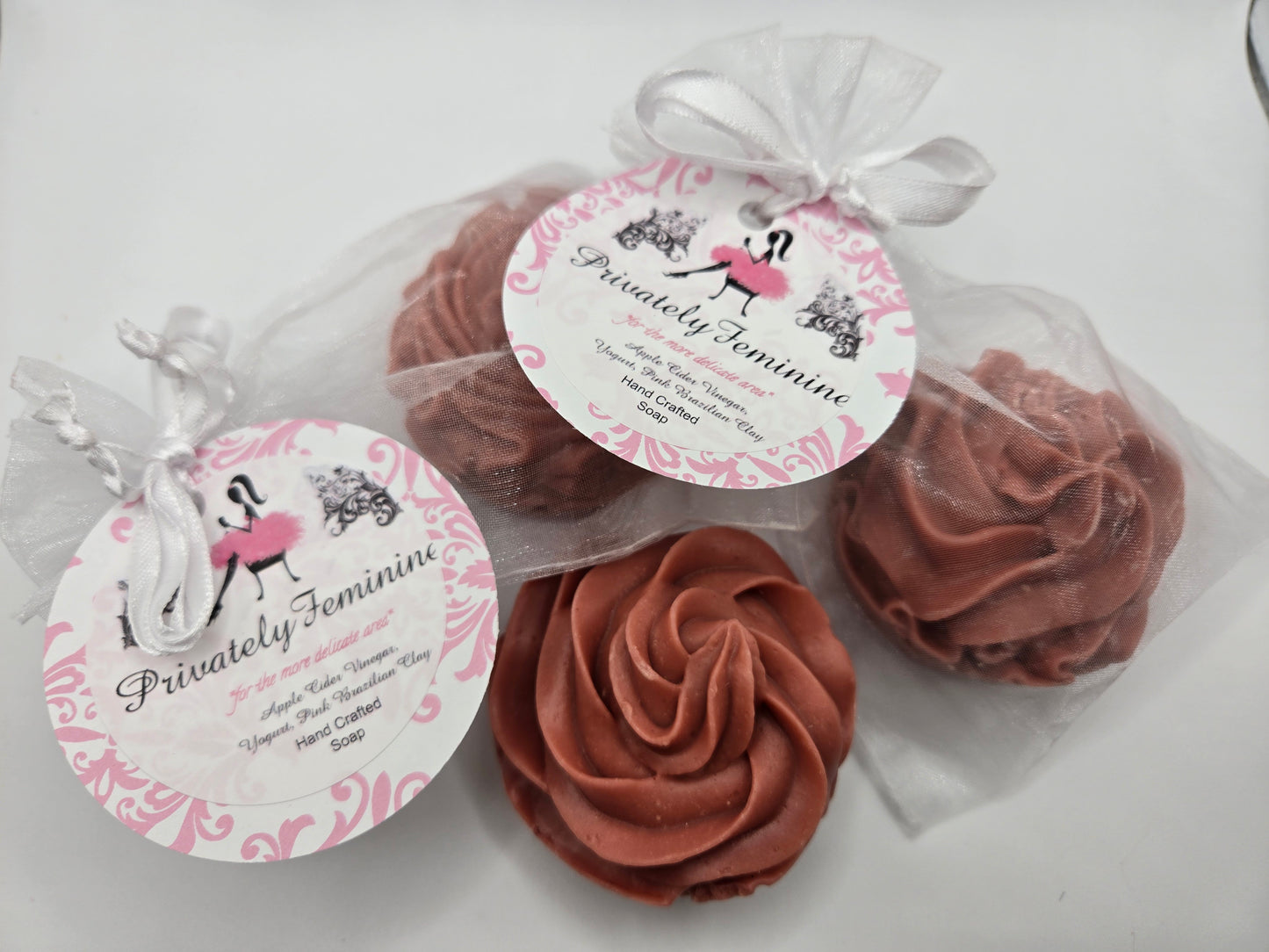 Privately Feminine Rose Clay Soap