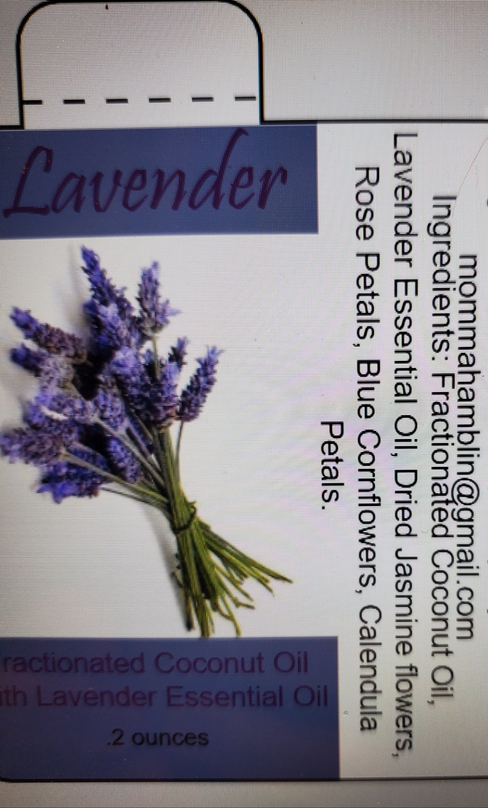 Lavender Essential Oil Rollers