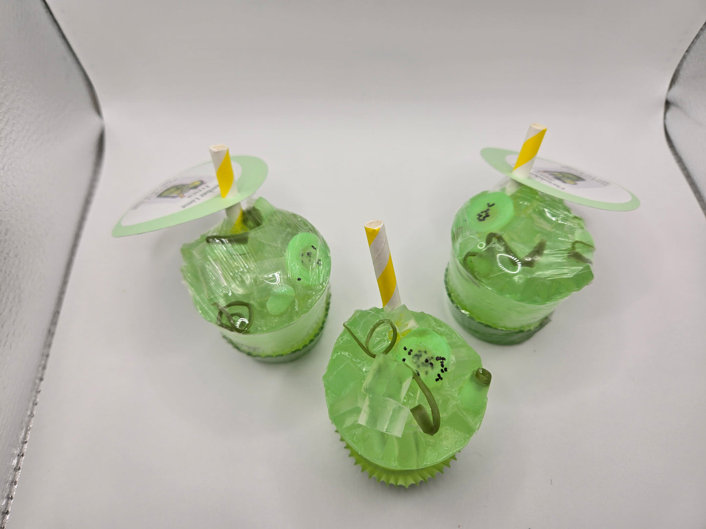 Lime and Cucumber Hand Sized Drink Soap