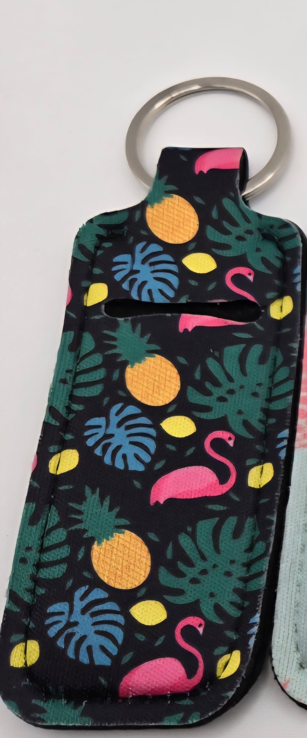 Neoprene Lip Balm Holder Tropical Pineapple Trailer