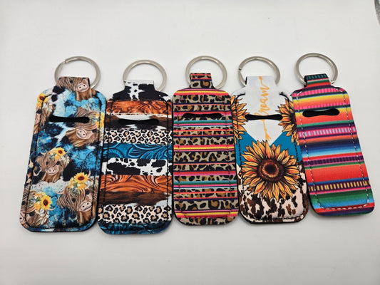Neoprene Lip Balm Holder. Western.
