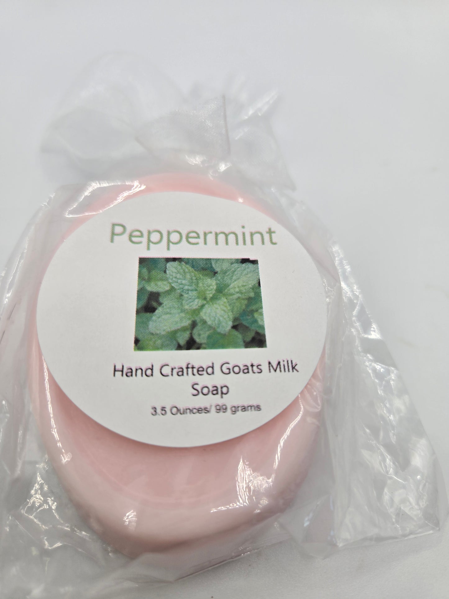 Oval Essential Oil Goats Milk Soap Bars
