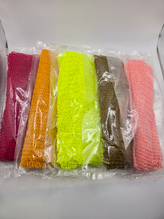 African Washing Cloth, Sapo, Washing Net, Exfoliating Cloth.