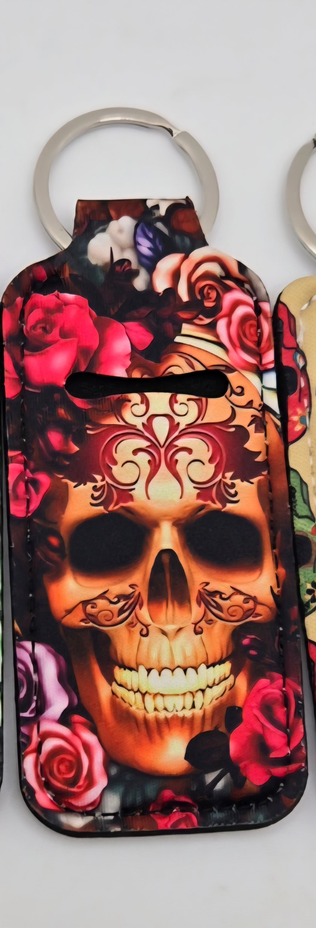 Neoprene Lip Balm Holders Skulls