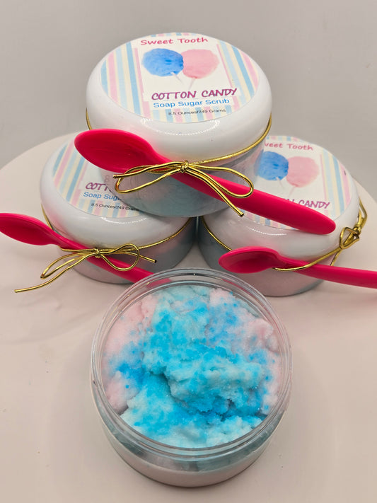 Soap Sugar Scrub Cotton Candy
